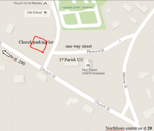 church parking at contra